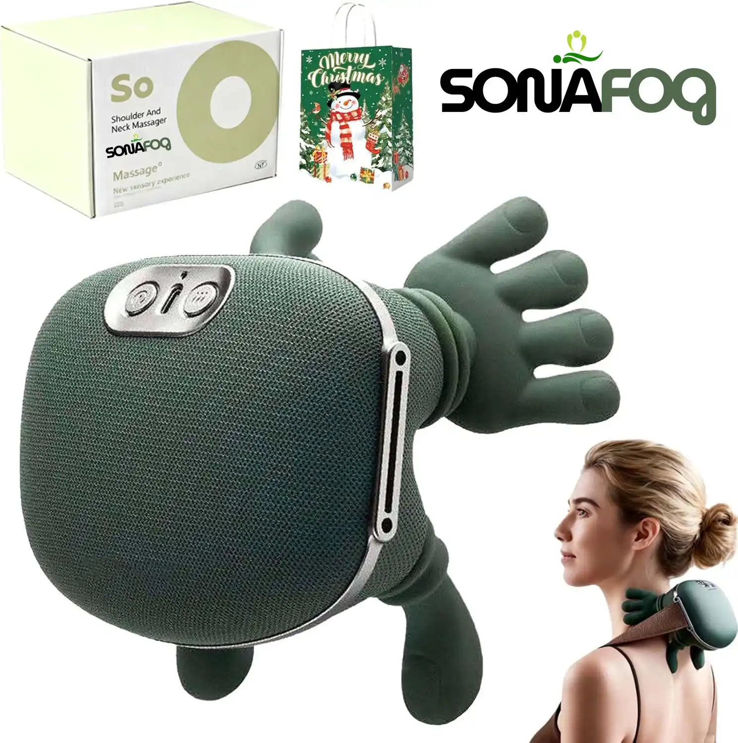SonaFog X7 Shiatsu Neck & Shoulder Massager
